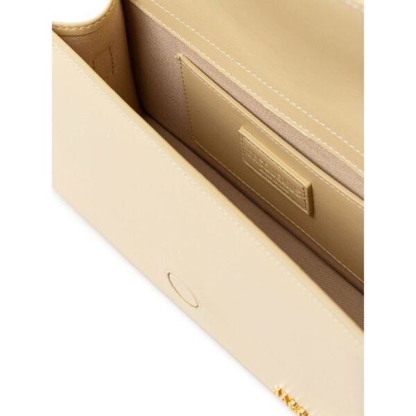 Jacquemus Yellow Leather Shoulder Bag - Image 5