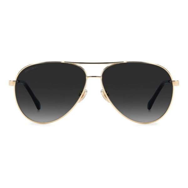 Jimmy Choo Gold Metal Sunglasses - Image 2