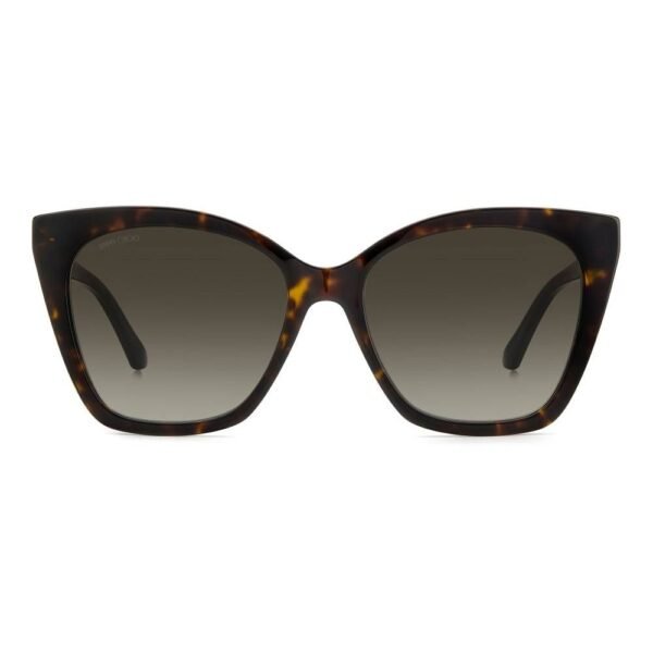 Jimmy Choo Brown Acetate Sunglasses - Image 2