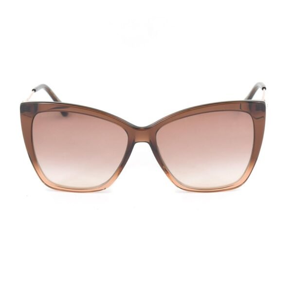 Jimmy Choo Brown Metal Sunglasses - Image 2