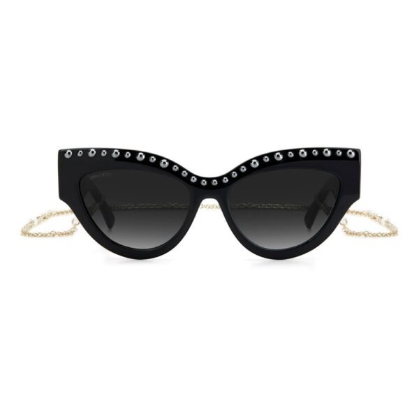 Jimmy Choo Black Acetate Sunglasses - Image 2