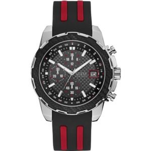 Guess Black Rubber Watch