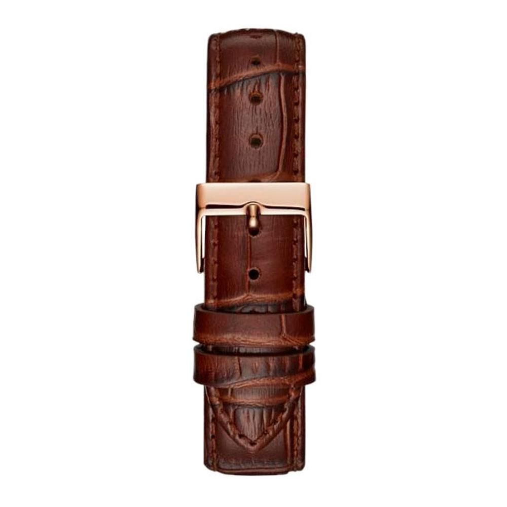 Guess Brown Leather Watch - Image 2