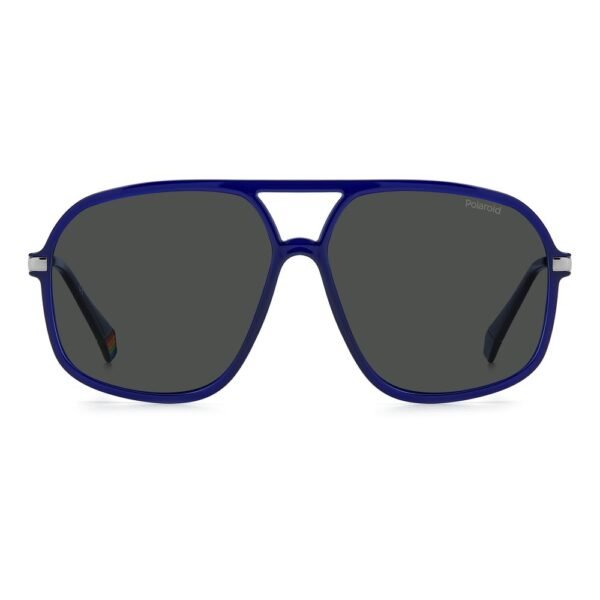 Polaroid Blue Plastic Sunglasses - Image 2