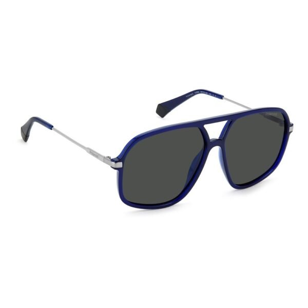 Polaroid Blue Plastic Sunglasses - Image 3