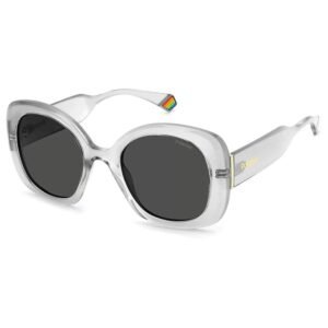 Polaroid Gray Metal Sunglasses