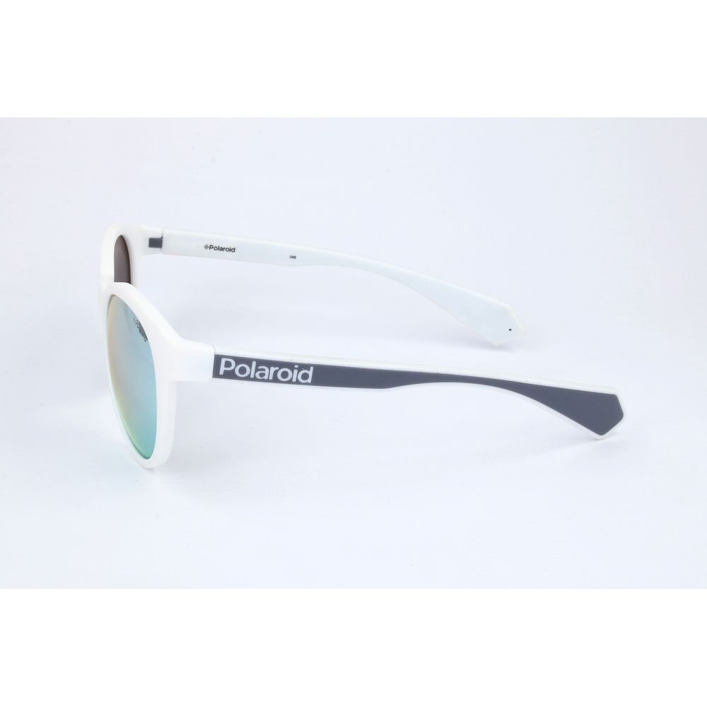 Polaroid White Rubber Sunglasses - Image 3