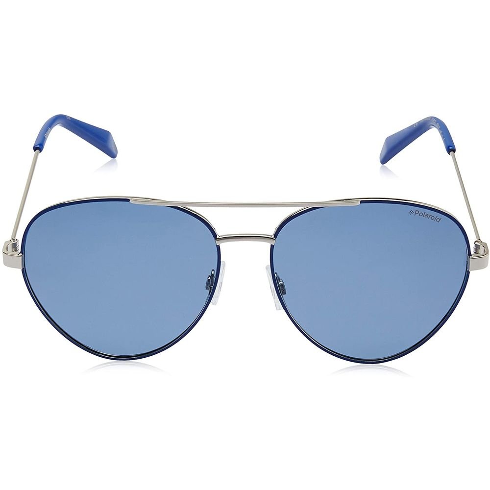 Polaroid Blue Metal Sunglasses - Image 2