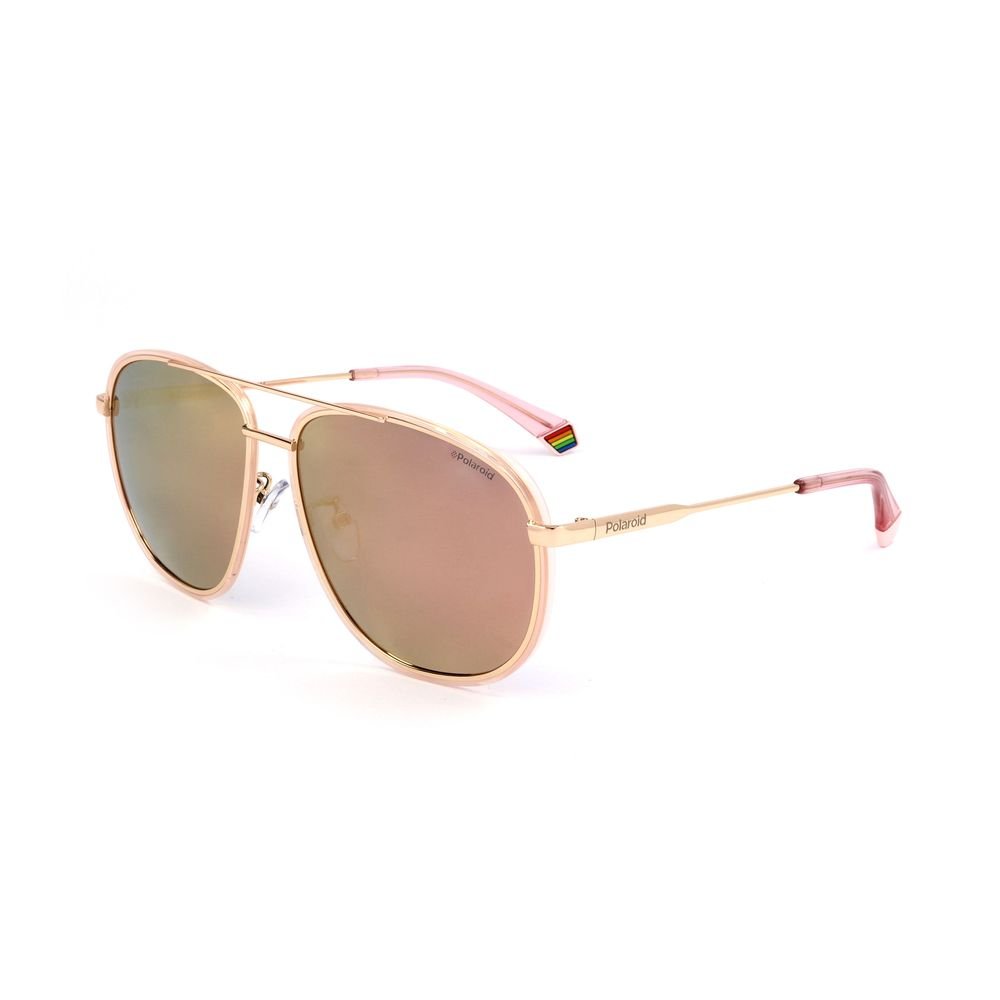 Polaroid Rose Gold Metal Sunglasses - Image 2