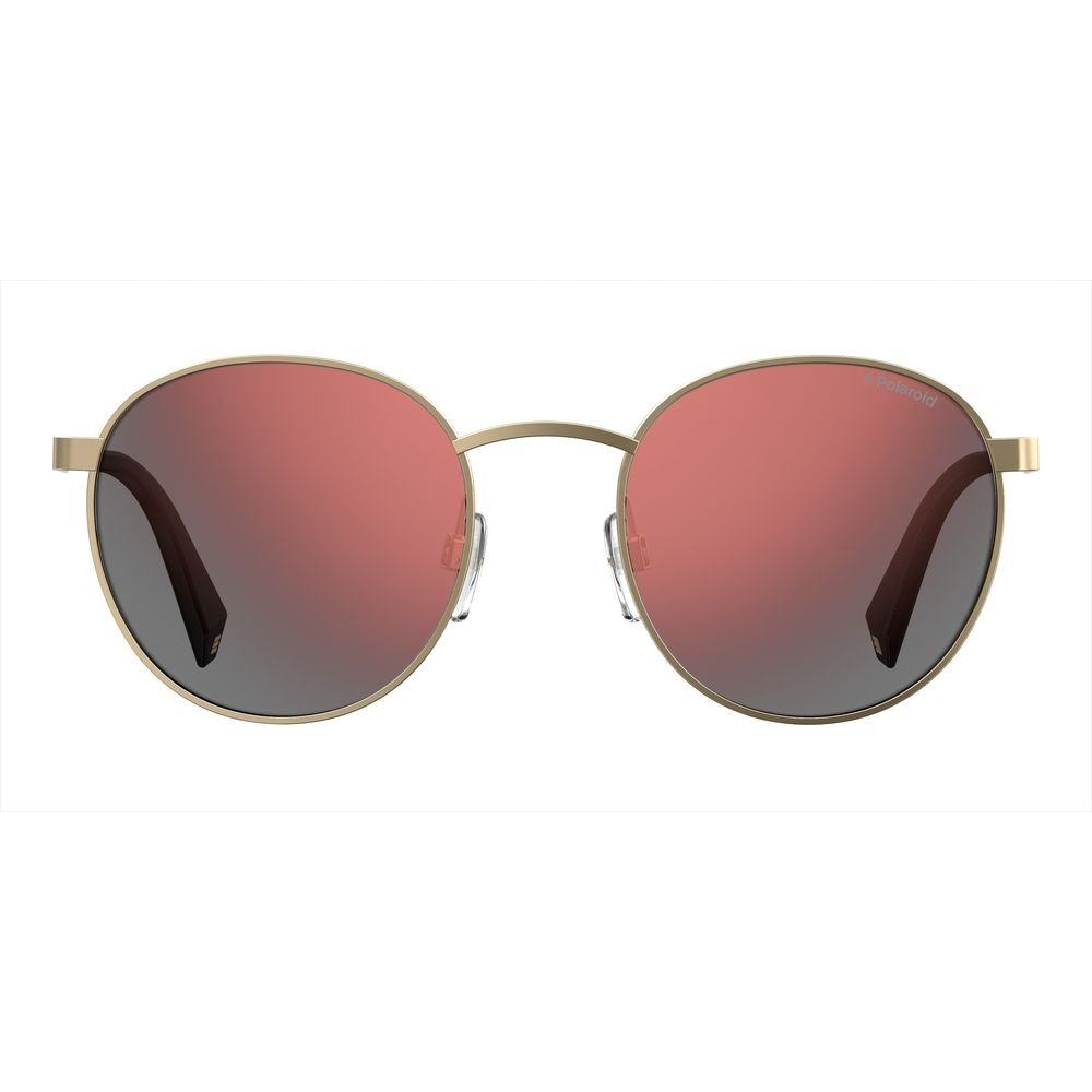 Polaroid Gold Metal Sunglasses - Image 2