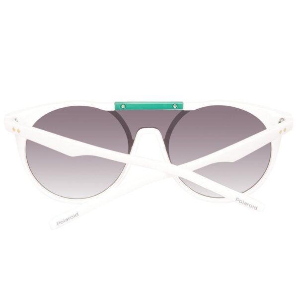 Polaroid White Acetate Sunglasses - Image 3