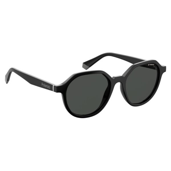 Polaroid Black Plastic Sunglasses - Image 3