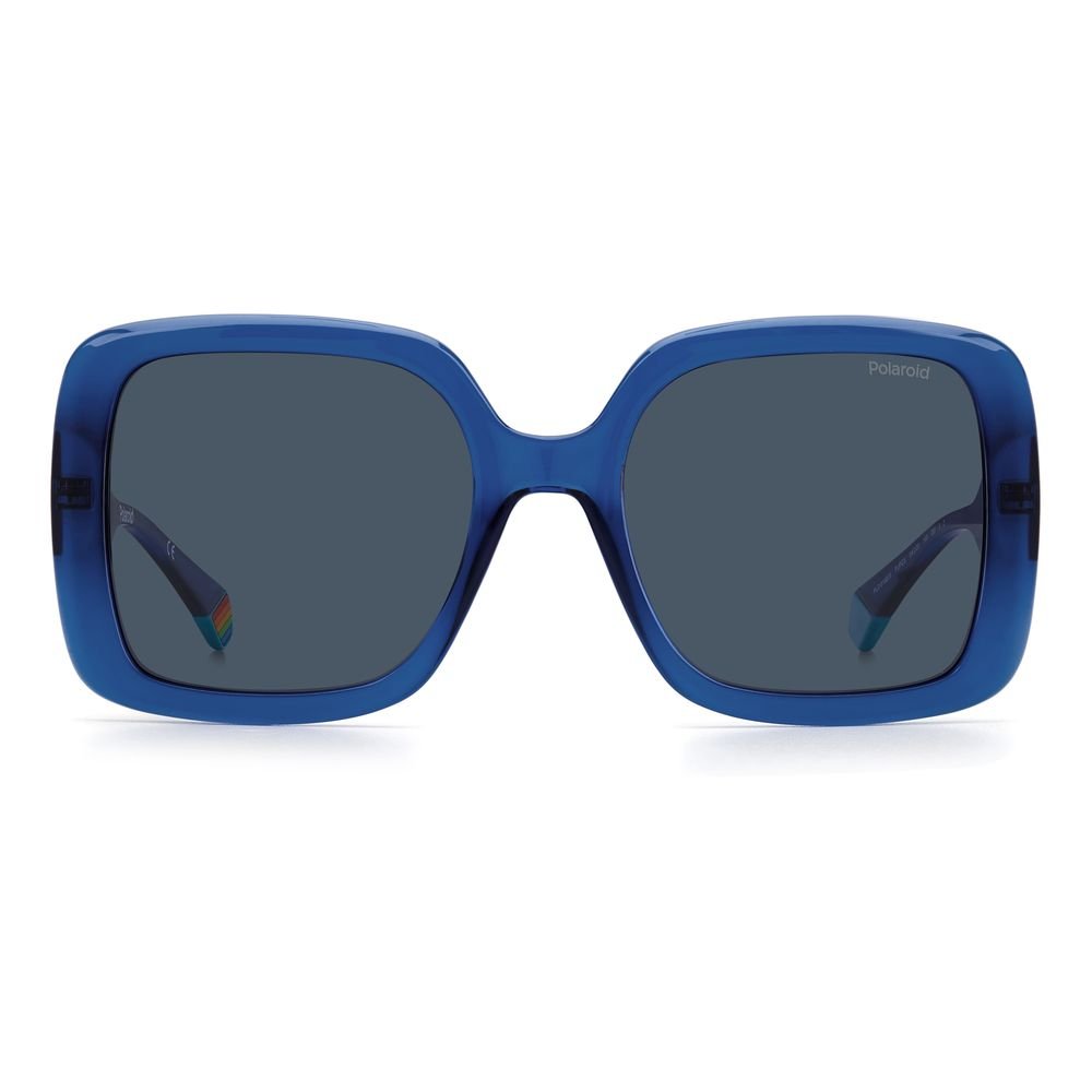Polaroid Blue Plastic Sunglasses - Image 2