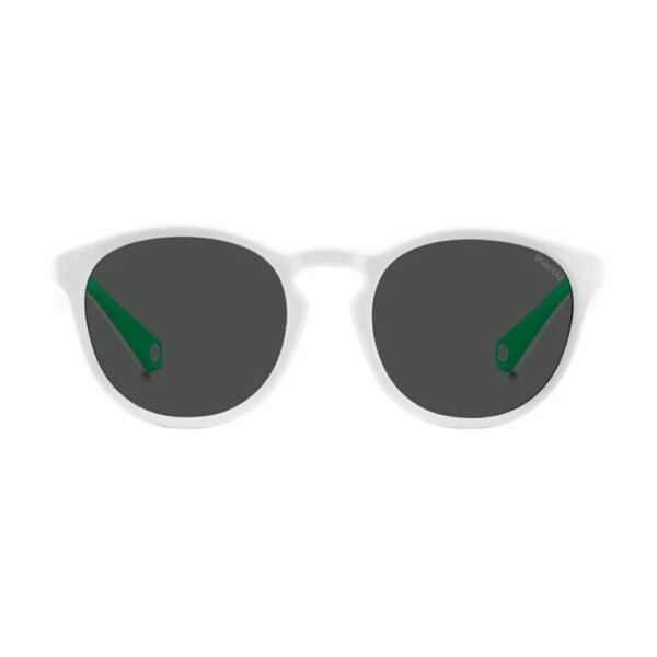 Polaroid White Resin Sunglasses - Image 2