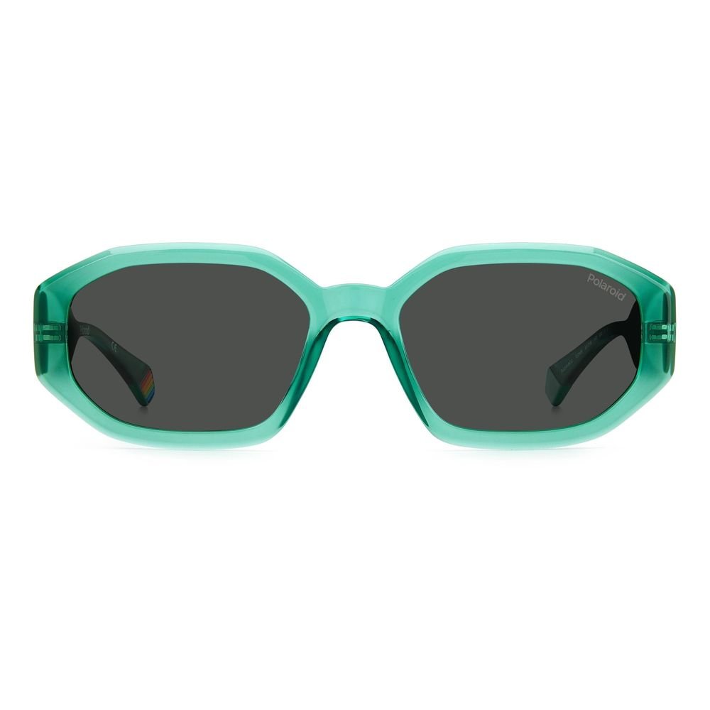 Polaroid Green Polycarbonate Sunglasses - Image 2