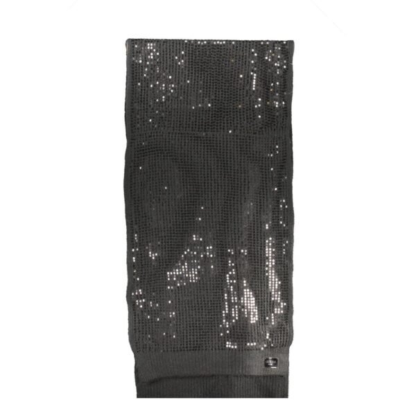 Guess Jeans Black Polyester Scarf - Image 2