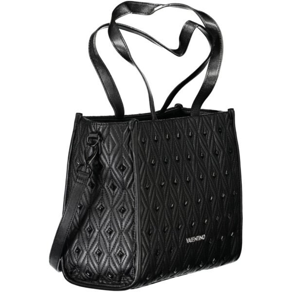Valentino Bags Black Polyethylene Women Handbag - Image 3