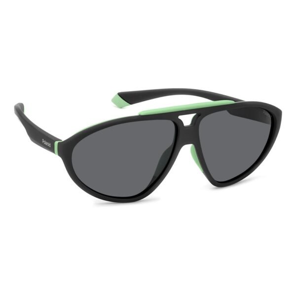 Polaroid Black Rubber Sunglasses - Image 3
