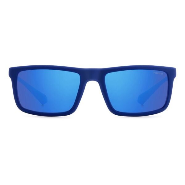 Polaroid Blue Rubber Sunglasses - Image 2