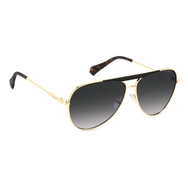 Polaroid Black Metal Sunglasses - Image 3