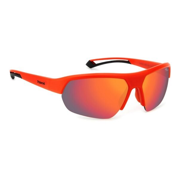 Polaroid Red Resin Sunglasses - Image 3