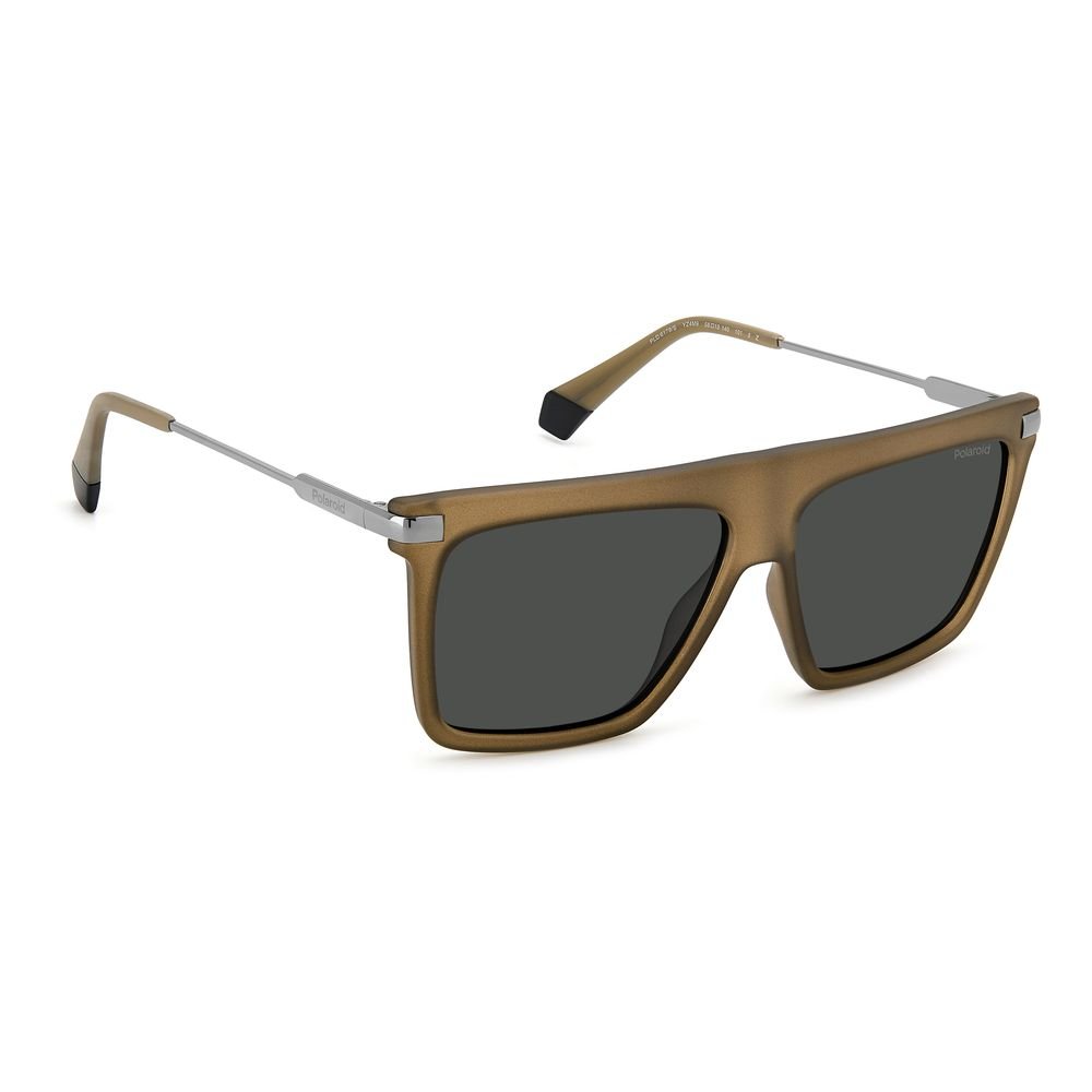 Polaroid Brown Plastic Sunglasses - Image 3