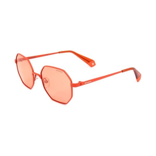 Polaroid Orange Metal Sunglasses - Image 2