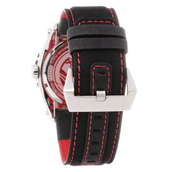 Timberland Black Leather Watch - Image 2