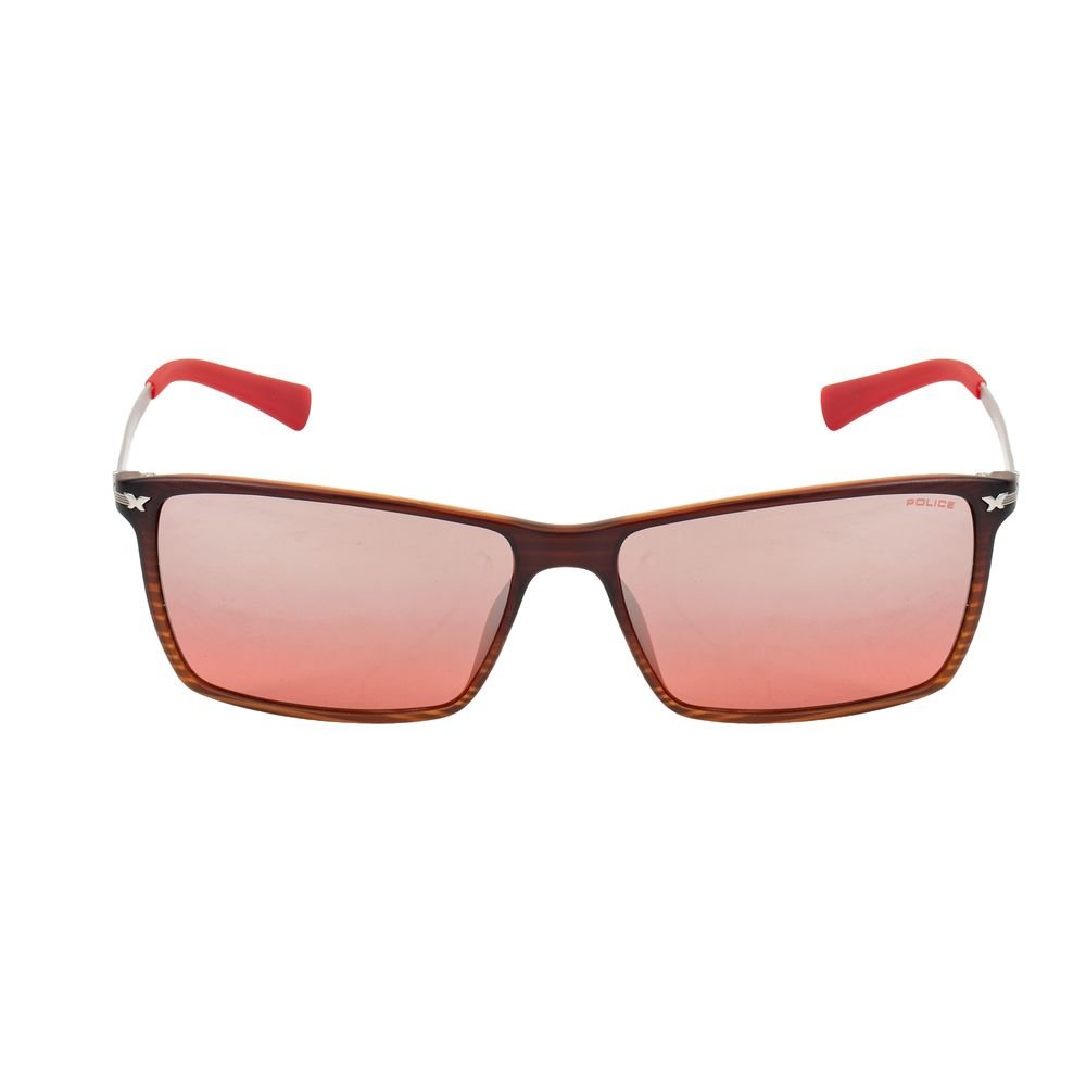 Police Red Injected Sunglasses - Image 2