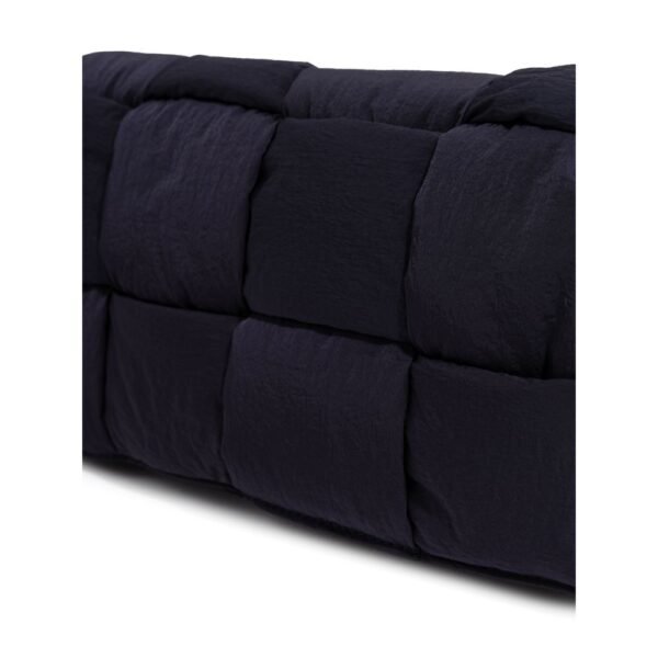 Bottega Veneta Navy Blue Nylon Bag - Image 4