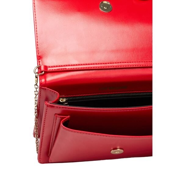 Love Moschino Red Polyethylene Women Crossbody Bag - Image 5