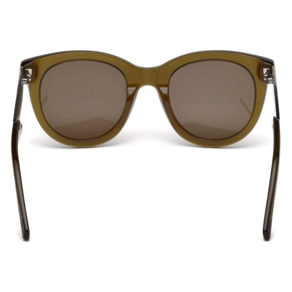 Swarovski Green Plastic Sunglasses - Image 2