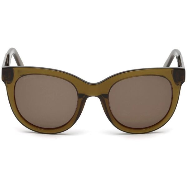 Swarovski Green Plastic Sunglasses - Image 3