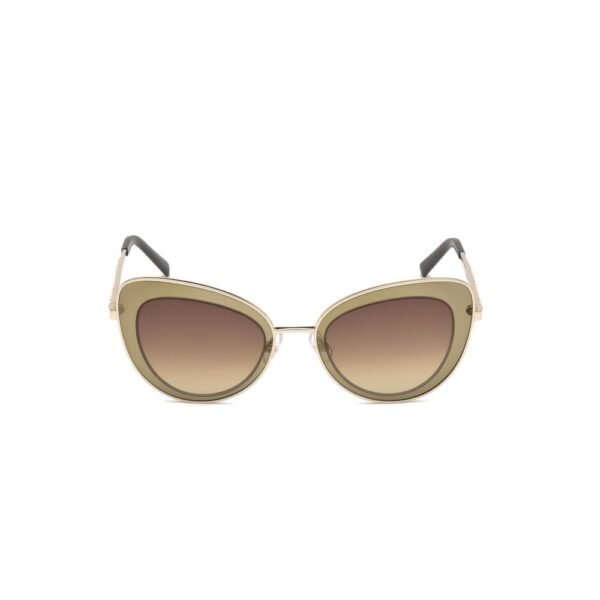 Swarovski Brown Metal Sunglasses - Image 2