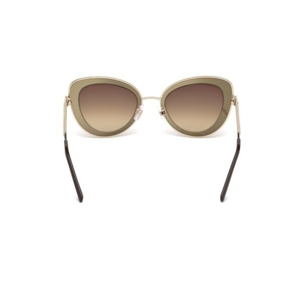 Swarovski Brown Metal Sunglasses - Image 3