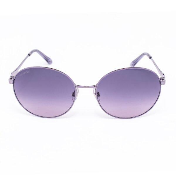 Swarovski Purple Metal Sunglasses - Image 2