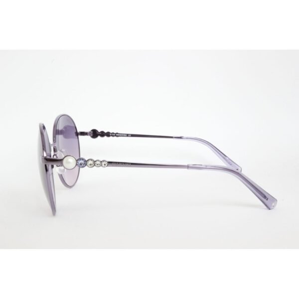 Swarovski Purple Metal Sunglasses - Image 3