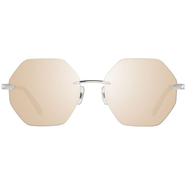 Swarovski Silver Metal Sunglasses - Image 2