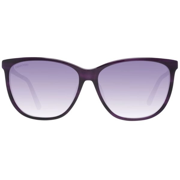 Swarovski Purple Plastic Sunglasses - Image 2