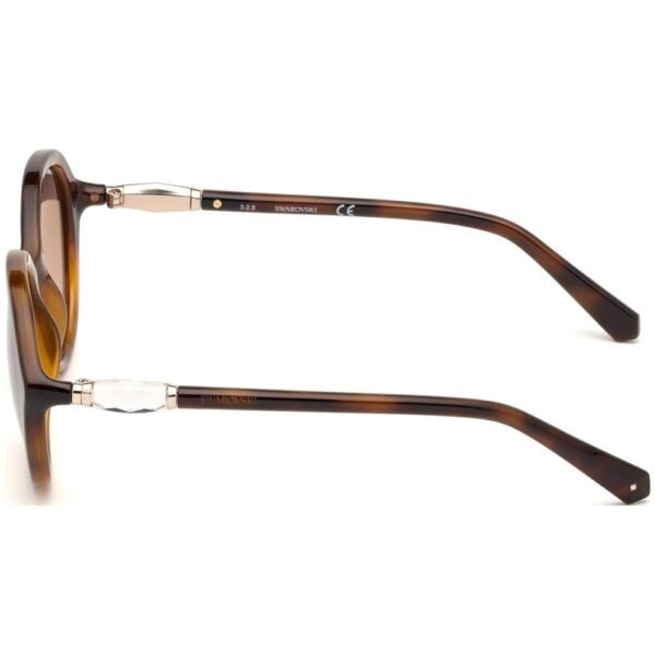 Swarovski Brown Acetate Sunglasses - Image 2