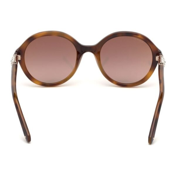 Swarovski Brown Acetate Sunglasses - Image 3