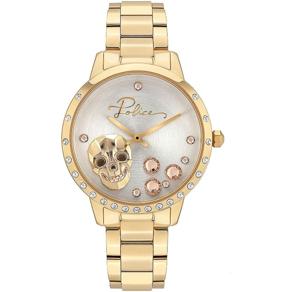 Police Gold Stainless Steel Watch - Image 2