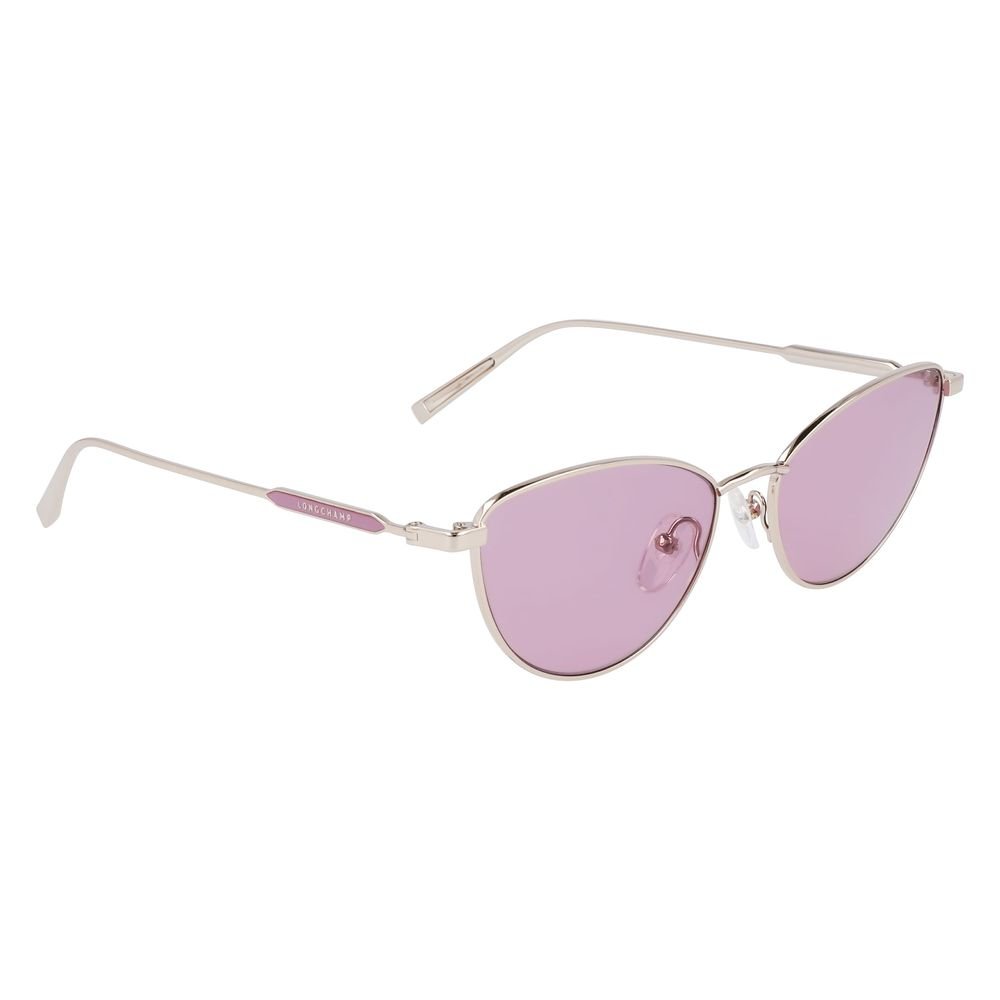 Longchamp Rose Gold Metal Sunglasses - Image 2