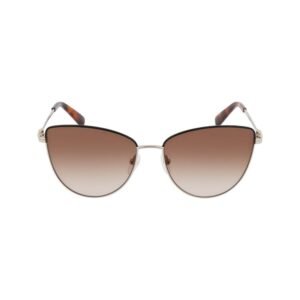Longchamp Gold Metal Sunglasses