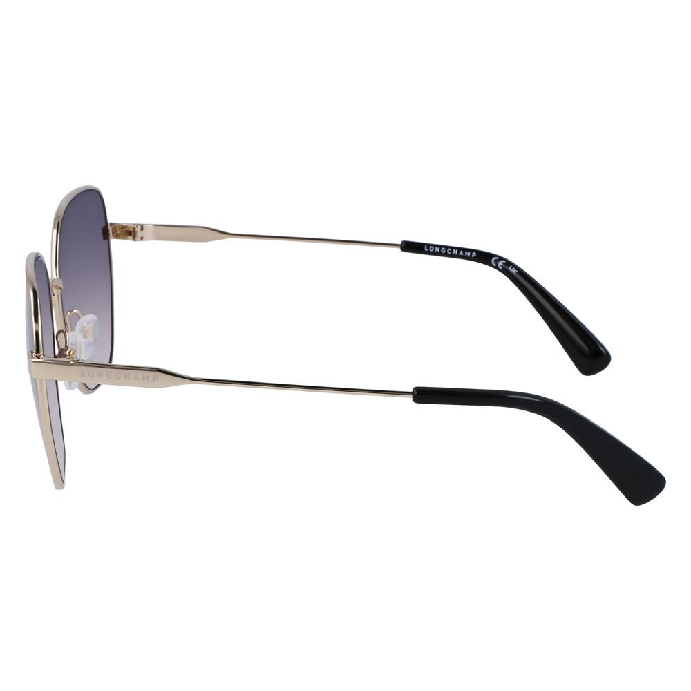 Longchamp Yellow Metal Sunglasses - Image 3