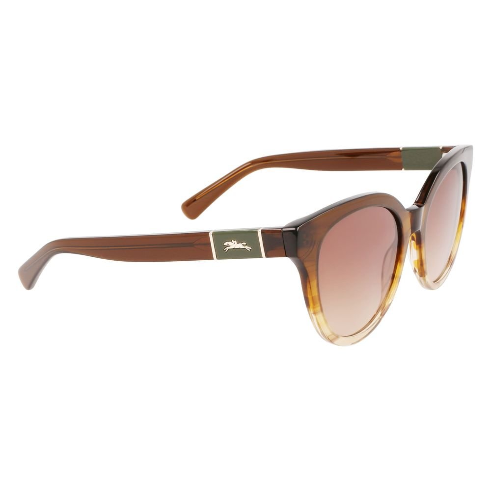 Longchamp Brown Acetate Sunglasses - Image 3