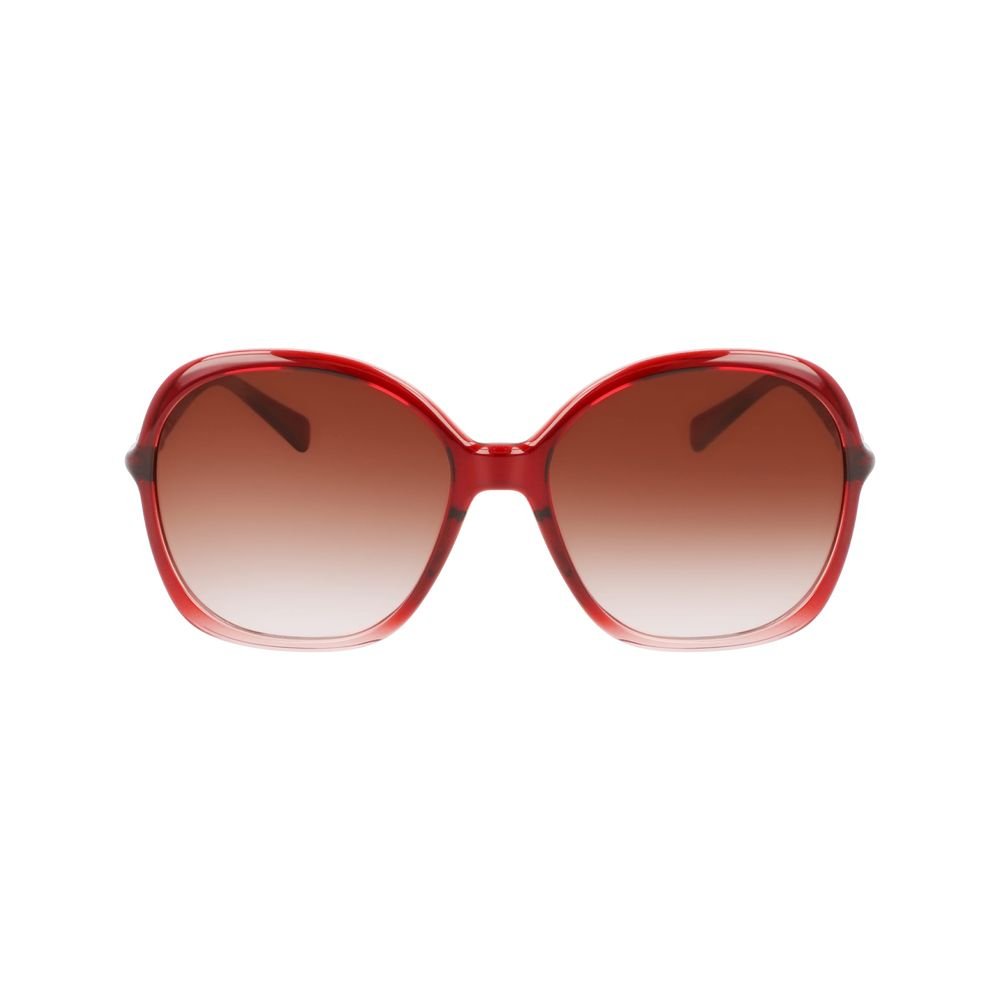 Longchamp Red Bio Injected Sunglasses - Image 2