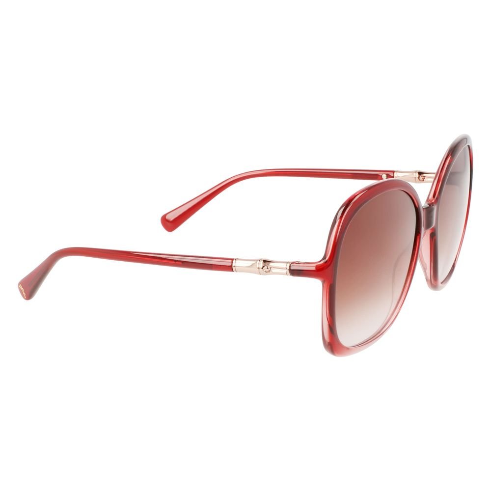 Longchamp Red Bio Injected Sunglasses - Image 3