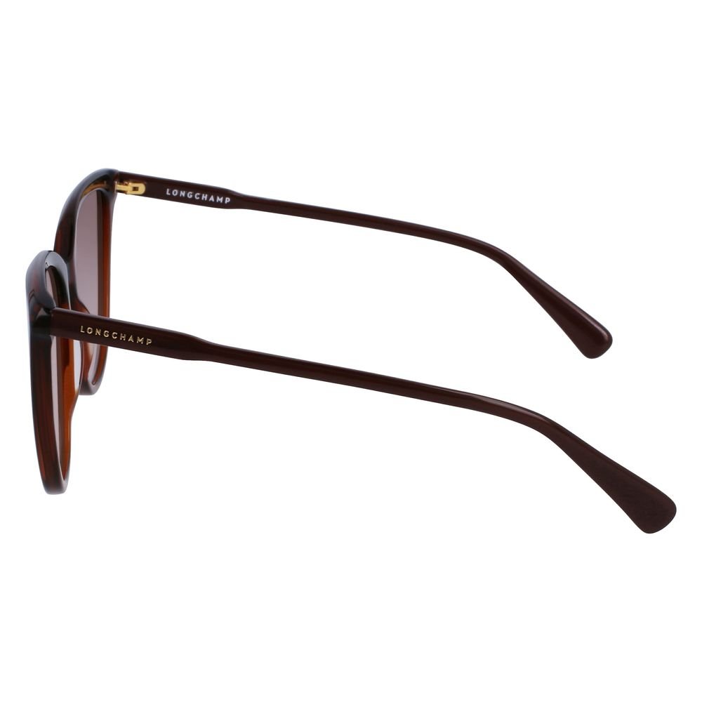 Longchamp Brown Acetate Sunglasses - Image 3