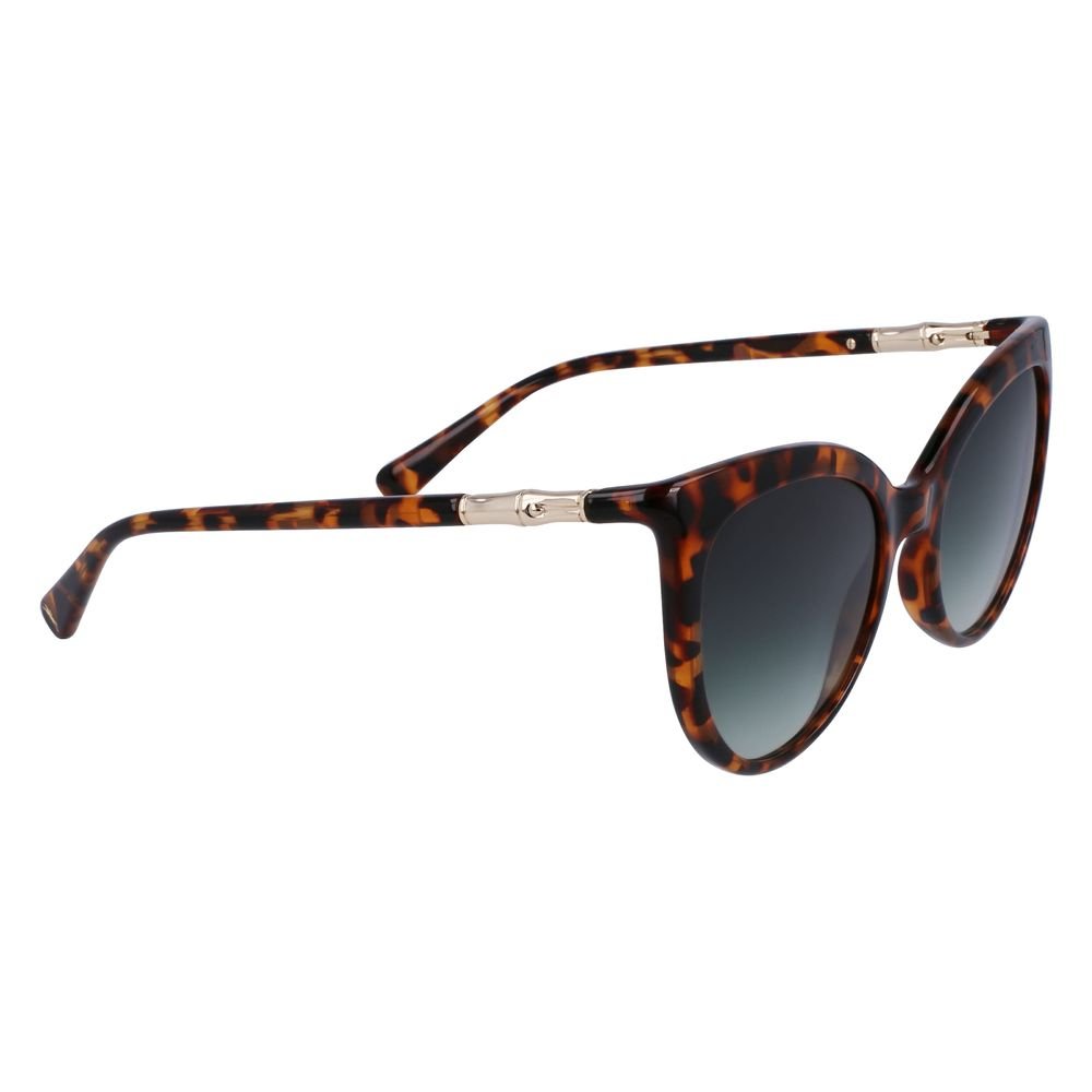 Longchamp Brown Bio Injected Sunglasses - Image 3